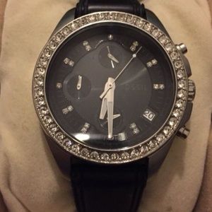 Fossil’s stainless steel ladies watch